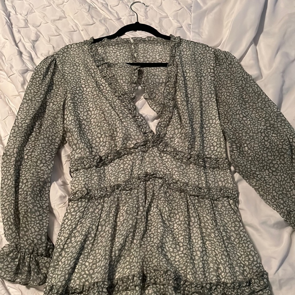 Babydoll open dress